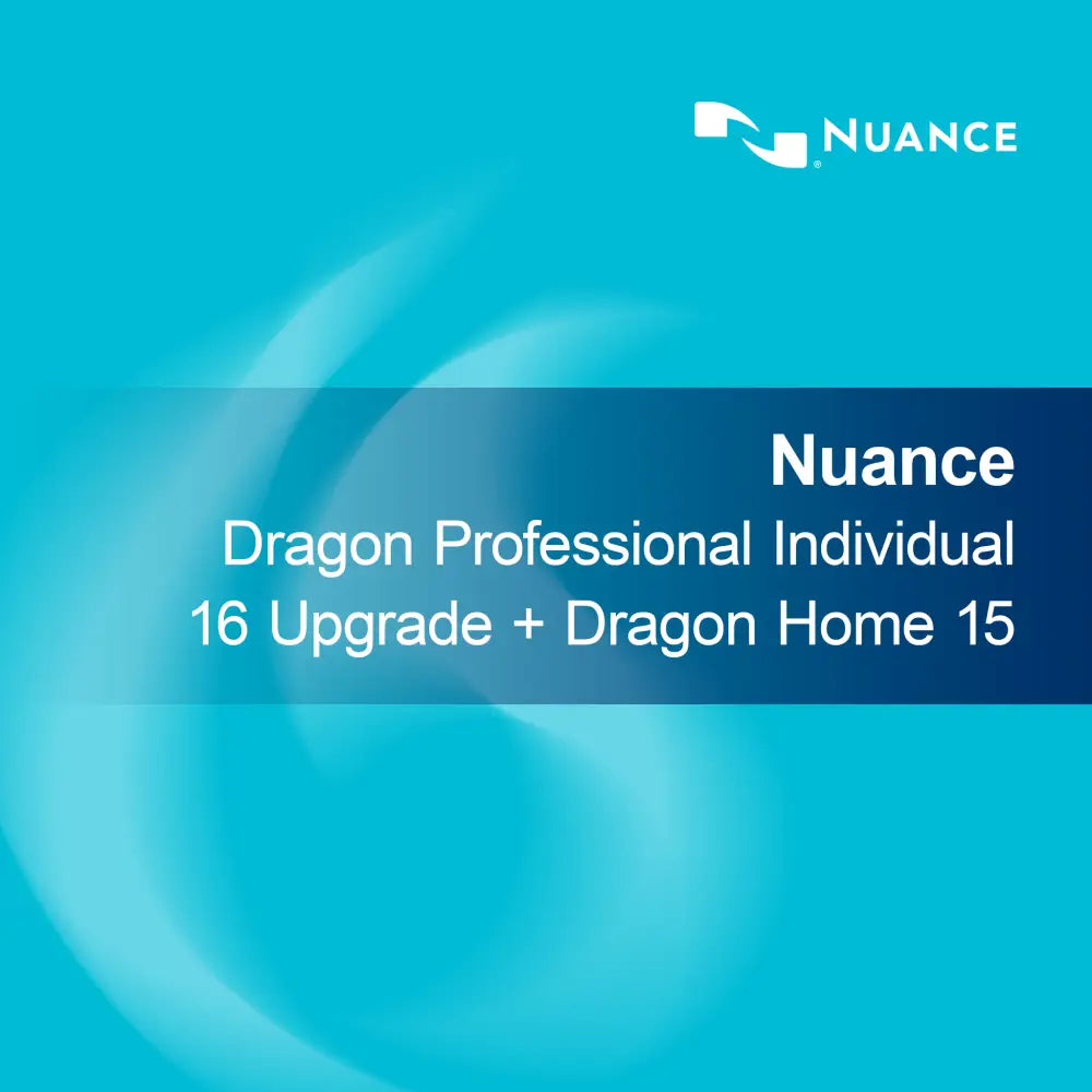 Actualización Nuance Dragon Professional Individual 16 + Dragon Home 15