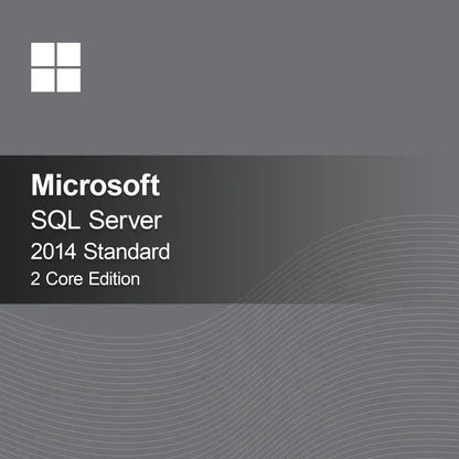 Microsoft SQL Server 2014 Standard - 2 Core Edition