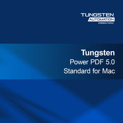Tungsten Power PDF 5.0 Estándar para Mac